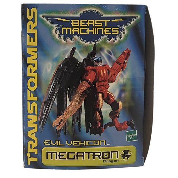 Vintage Transformers Beast Machines Megatron Dragon Hasbro 1999 Displayed - Picture 2 of 4